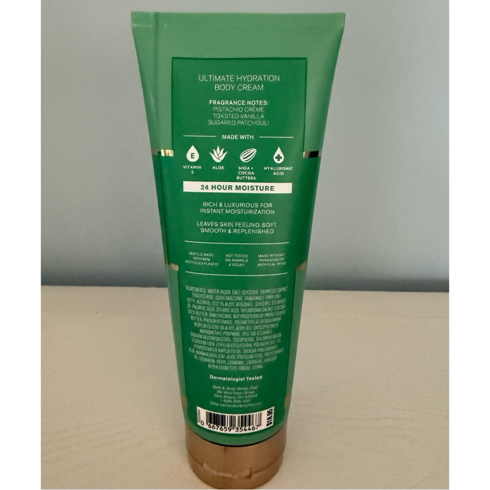 SET OF TWO B&BW “Pistachio Glaze” Body Cream  / DISCONTINUED / NEW - Picture 3 of 3